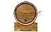 Red Head Barrels - 2L (1/2 gallon) Engraved (Whiskey Distillery) Distillery-Grade, American White Charred Oak Barrel to Age Whiskey, Rum, Tequila, Brandy & More, Small Mini Barrel for Whiskey Making