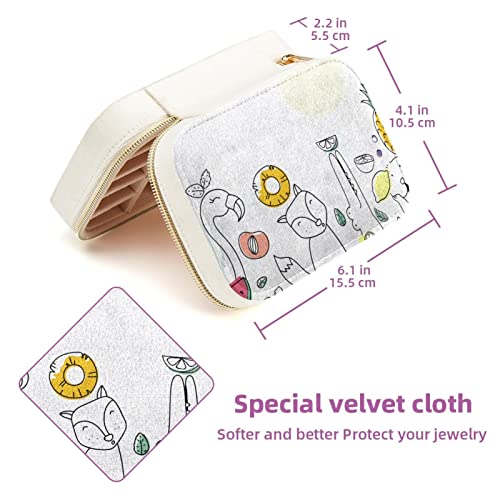 Boîte à bijoux zippée pour protéger vos colliers des rayures - 6