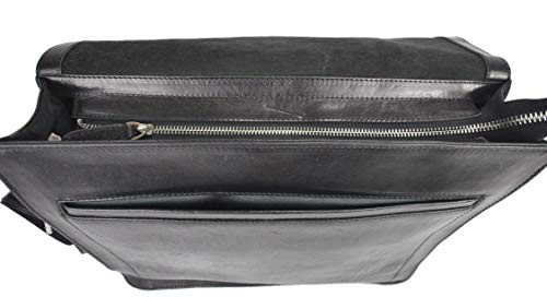 Sac postier en cuir noir la solution durable pour transporter vos affaires sans effort