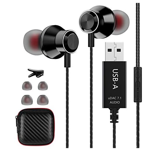 USB Headset with Microphone for PC, Noise Cancelling Computer Headphones for Laptop/ 8.2 FT, Lightweight PC Headset with Audio Controls & Mute Function for Office Live Broadcast Gaming Headset and PS4