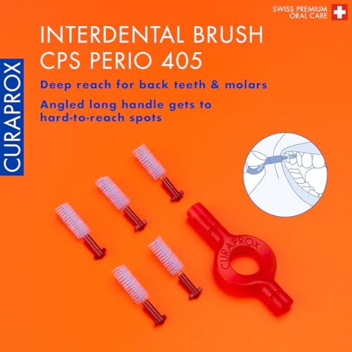 Curaden CPS 405 Perio Plus Interdental Brush with Replacement Heads
