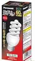 ユ*割様 4個 パルックボールスパイラル　60形　12W EFD15EL/12 Panasonic パルックボール スパイラル 電球形蛍光灯 D形(発光管