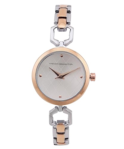 French Connection Spring-Summer 2023 Analog Silver Dial Womens Watch-FCN00092D (B0C6GWK5SX) Amazon Price History, Amazon Price Tracker