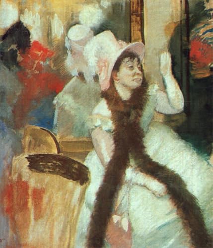 Toile Degas après un bal costumé 60x90cm pour salon