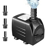 Selato 水中ポンプ 小型 25W 給水・排水・循環ポンプ 静音 流量調整可能 最大揚程2M