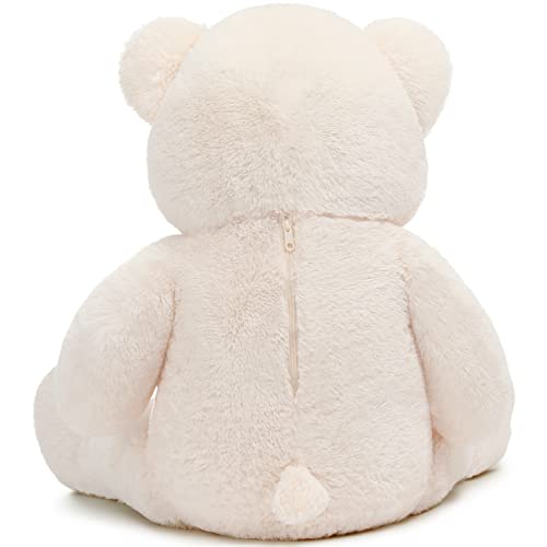 Misscindy Giant Teddy Bear Plush Stuffed Animals For Girlfriend Or Kids 47 Inch, (White) #TOP6