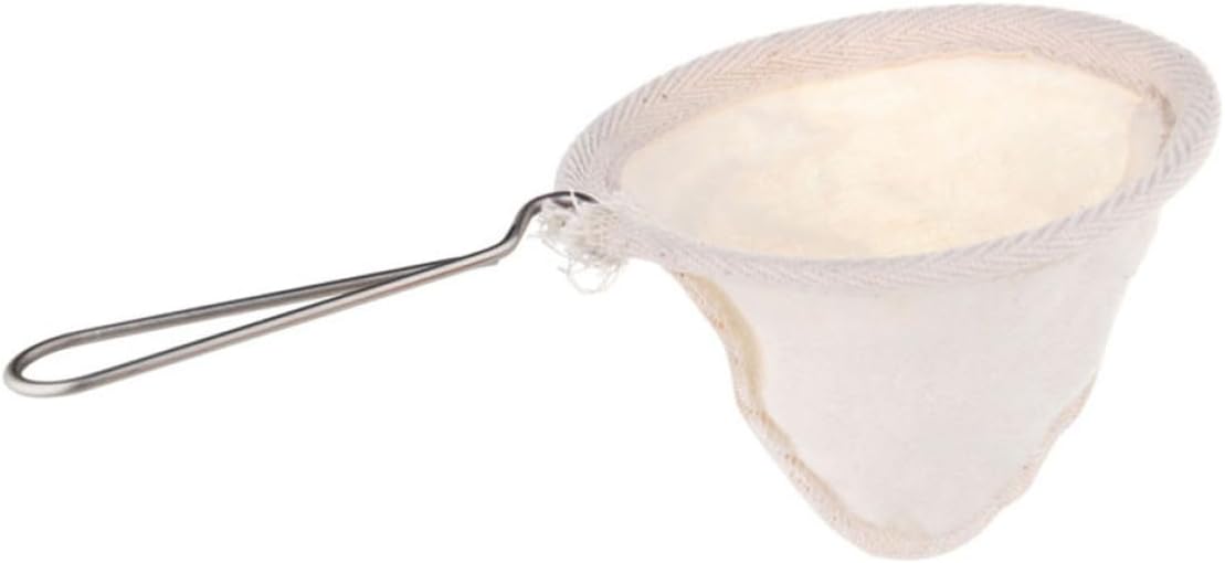 Reusable Coffee Strainer with Stainless Steel Handle for Brewing