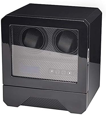 FENOKD Mechanical Watch Shaker Automatic Watch Winder Box, LCD Screen Display, Quiet Motor and AC Adaptor Power, Watches Storage Display Box