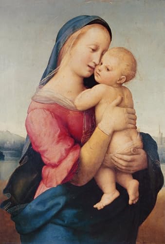 Tableau Toile la dame tempi de Raffaello Sanzio Raphael 60x90cm