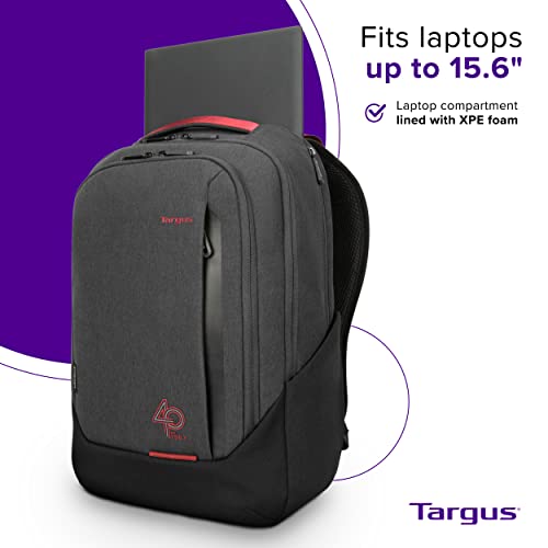 Targus Limited 40th Anniversary Edition Cypress Hero EcoSmart Travel Backpack, Fits Laptops up to 15.6-inches (TBB94504GL)3