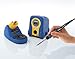 Hakko FX888D-23BY, 599B-02 Soldering Station with 599B Tip Cleaner, Blue/Gold