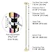 ZeHuoGe Gold 45mm Spinning Static Fitness Dancing Pole Kit 9.25ft Portable Dancing Pole with 2 Extension Poles, Adjustable Height, Weight Capacity 1102Lbs, for Club Home Exercise