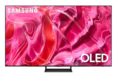 SAMSUNG 77-Inch Class OLED 4K S90C Series Quantum HDR, Dolby Atmos Object Tracking Sound Lite, Ultra Thin, Q-Symphony 3.0, Gaming Hub, Smart TV with Alexa Built-in (QN77S90C, 2023 Model)