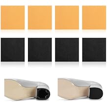8PCS High Heels Patch Rubber Boot Heel Replacement Non Slip Square Boot Heel Replacement Tips Sole Repair Tips Heels Protectors