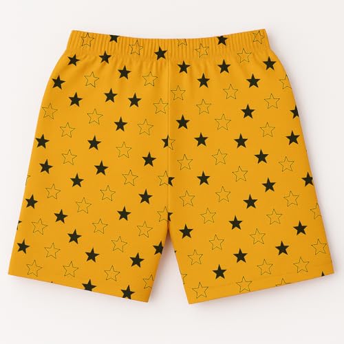 Image of ICEDIVE Boys Cotton Printed Shorts, Pack of 3