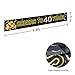 Large Cheers to 40 Years Banner, Black Gold 40 Anniversary Party Sign, 40th Happy Birthday Banner(9.8feet X 1.6feet)