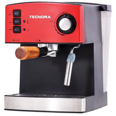 TECNORA Barista Viva Espresso Machine (Red)