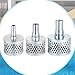 Round Hole Suction Strainer Filter for Pumps with Hose Connector, Carbon Plated Steel Basket Water Suction Filter, with NPT Female Thread, Reduces Solids Entering Pump