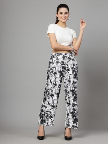Image of UZARUS Women's Relax Fit Trouser 2 Pockets Baggy Pants