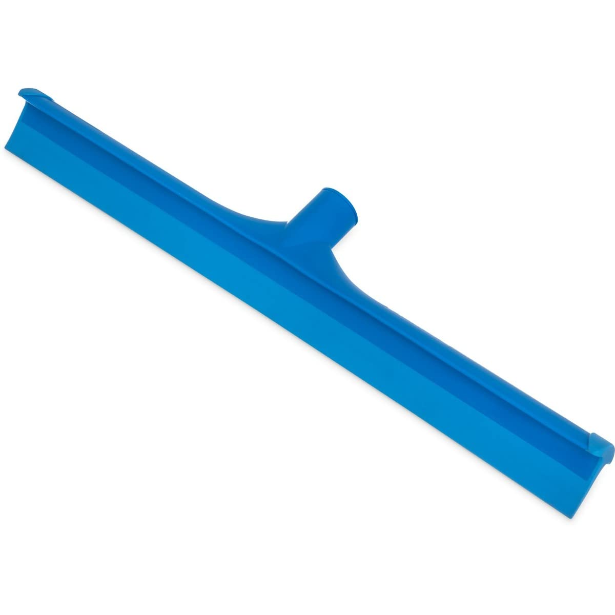 Carlisle 3656714 Solid One-Piece Foam Rubber Head Floor Squeegee, 20" Length, Blue