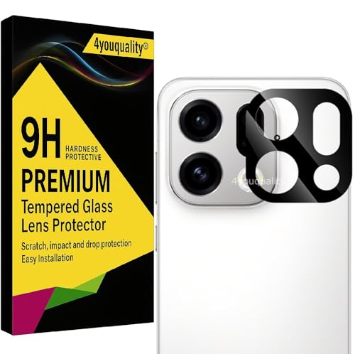 Image of 4youquality Back Camera Lens Protector Compatible with Oppo Find X9 Pro (1 Pack) | 9H Tempered Glass Camera Guard | Military-Grade Anti Scratch Protection | Ultra Clear HD Lens Film | Bubble-Free Easy Installation | Case Friendly
