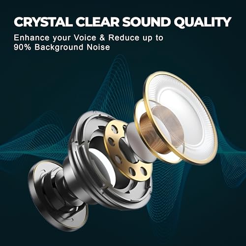 Image of GameSir FusionBeatX PRO Wireless Noise Cancelling Earbuds-Sound Optimize, 42H Playtime, 45ms Low Latency, 12mm Bass Drivers, Zen ENC Mic, IPX5 Water Resistance, Bluetooth 5.3, Type-C Charging (White)