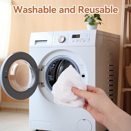 6 Stück Dampfreiniger Mikrofaser überzug, 19×8.5cm Dampfreiniger Ersatzbezug