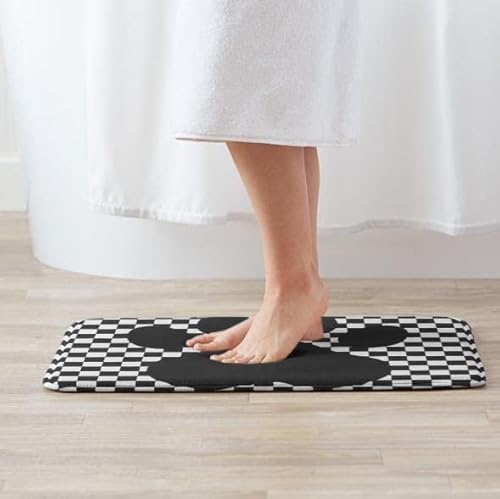 Qispiod, Welcome To Our Home Black Cat Doormat, Cat Lovers Home Decorative Welcome Doormat House Warming Gift Cat Welcome Mats Bathroom Rugs Non Slip Absorbent Mud Trapper Mats 16X24 Inch, 16*24Inch #TOP5