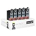 Produktbild Supply Guy 5 Druckerpatronen kompatibel mit Epson T1301 Schwarz passend für Epson Stylus Drucker Siehe Produktbeschreibung