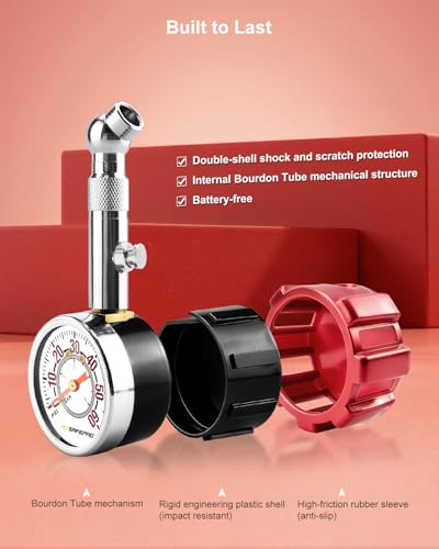 ATsafepro Tire Pressure Gauge