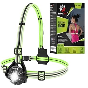 LUMEFIT Running Lights for Runners with Yellow Ref...
