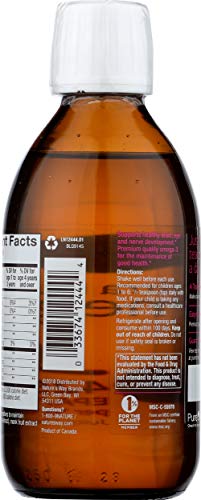 Nature’s Way Ultra Pure Omega-3 Kids Dha Liquid Fish Oil Supplement, Juicy Cherry Flavor, 8 Fl Oz #TOP1