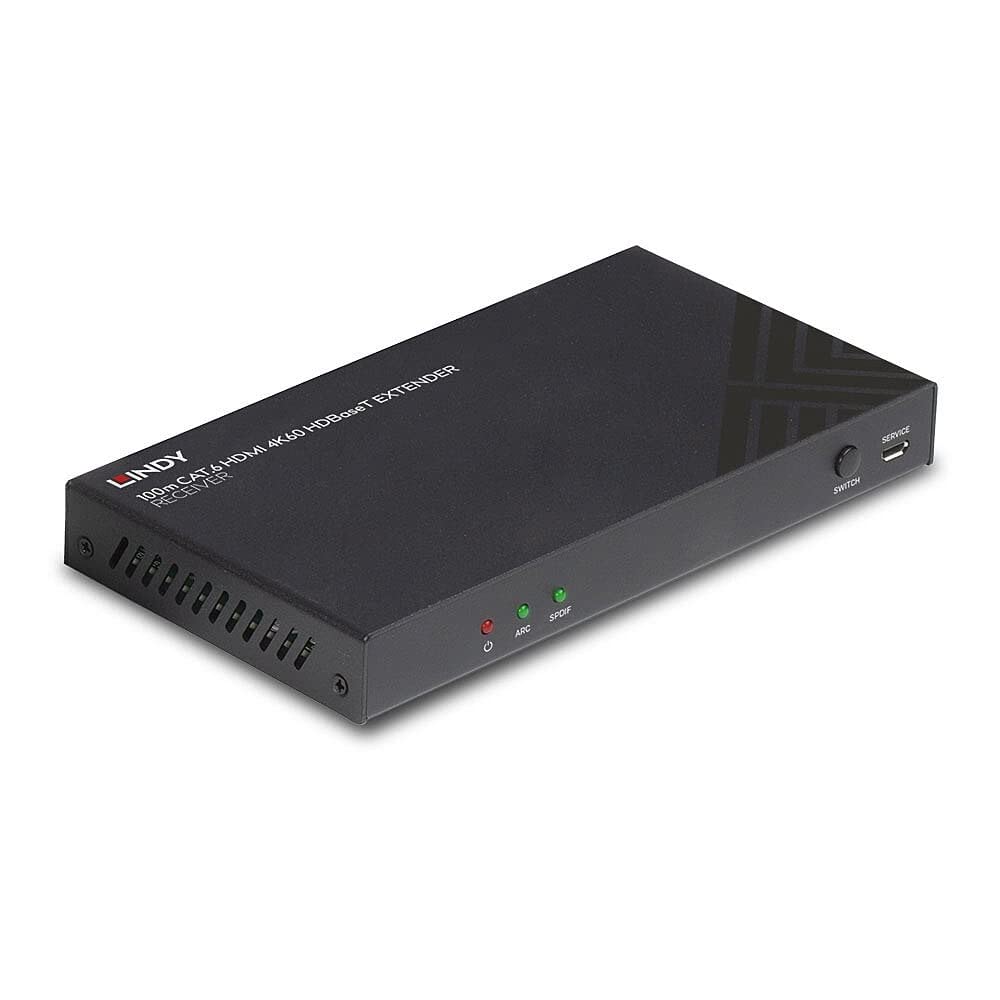 LINDY 38342 100m Cat.6 HDBaseT Extender-Receiver HDMI 4K60 Audio IR RS-232