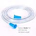 HealthAndYoga™ PVC Enema Hose (1.5 Meter, Transparent)- Enema Replacement Supplies for Home Colon Cleanse Kits- Fits on Most Steel Buckets, Fountain Bags & Tubes- Improves Gut Health, Constipation