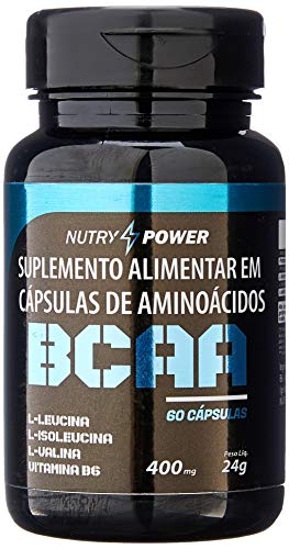Bcaa 60 Caps - Aminoácidos De Cadeia Ramificada, Apisnutri