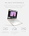 HP Student and Home Laptop with Free Microsoft 365, 16GB RAM, 1.1TB Storage (64GB SSD & 64GB External and 1TB Cloud Storage), Fast Intel Core, Win 11 w/o Earbuds – Perfect for Work & Play (Rose Gold)