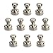 Produktbild Smagnon AUWAHLANGEBOT || 5 x Stahlmagnet Kegelmagnet mit Neodym Magnet hält 3 KG!! - Größe Ø 12 x 16 mm - Büromagnete - Perfekt für Büro, Whiteboards, Kühlschränke & Magnettafeln (5)