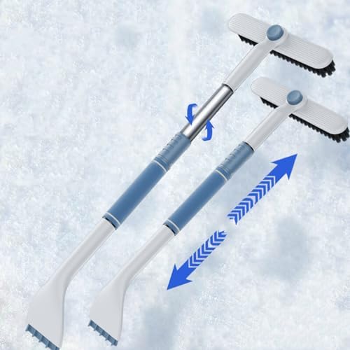 Car Multifunctional Snow Shovel 2023 Original Innovative Defrost Snow Removal Shovel Truck with Defrost Shovel Snow Scraper Car Ice Shovel