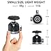 POYINCO Tripod Ball Head 360 Degree Rotating Panoramic Ballhead with 1/4 inch Screw 3/8