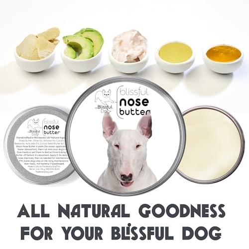 Image of The Blissful Dog Bull Terrier Unscented Nose Butter, 4 oz