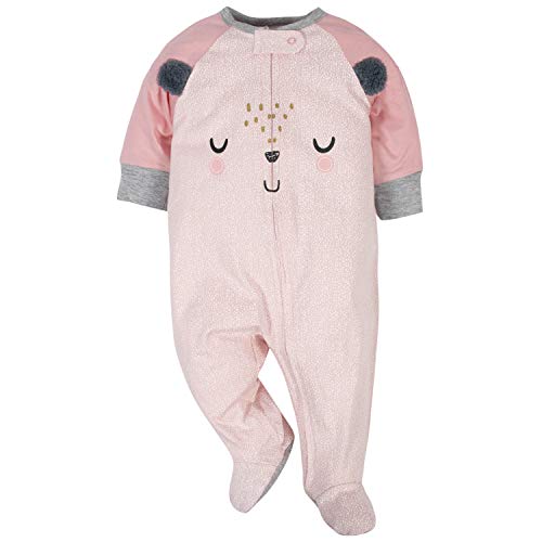 Image of Gerber Baby Boys' 4 Pack Sleep 'N Play Footie
