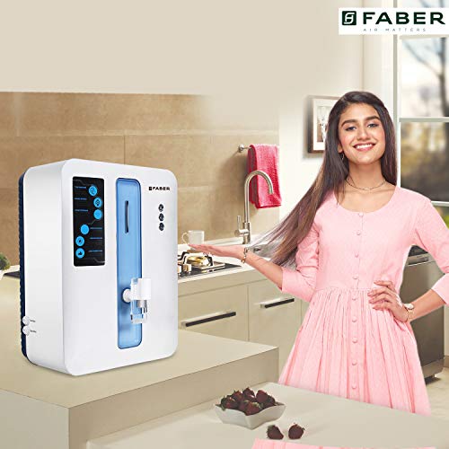 Image of Faber Casper RO + UV + MAT, 10 Liters, 7 Stage Mineral Water Purifier with Upto 2500 TDS, White