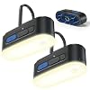 Clemas Motion Sensor Camping Lights,Rechargeable Camping Lantern, Portable Hanging Tent Lights,IPX5 Waterproof Emergency Light for Outdoor,SOS Mode Hurricane Power Outages,Magnet Work Light,2 Pack