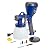 HomeRight C800971.A Super Finish Max HVLP Paint Sprayer, Spray Gun & C900205M Viscosity Paint Consistency Measuring Cup, White & C900097.M Super Finish Max Container and Lid, White and Blue