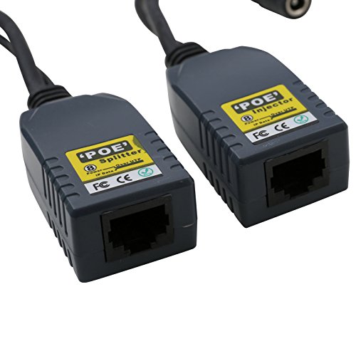 UHPPOTE PoE Splitter Injector Adaptador Power Over Ethernet 100M Red UTP 8 Nucleos miniatura 2