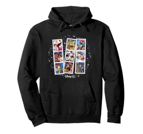 Sweat Disney 100 Ans avec Photo Booth au design rétro pour adulte décontracté
