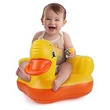 Viongna Inflatable Baby Seat with Built-in Air Pump Sit Me up Floor Seat for Baby Over 3 Months Old Baby Chair for Learning to Sit Infant Seat Baby Essentials