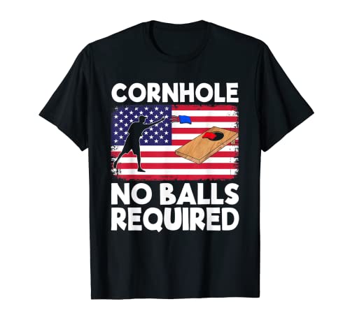 Cornhole No se requieren bolas Cornhole Team Bean Bag Cornhole Camiseta
