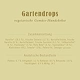 Terra Canis Gemüse & Kokosmehl - Gartendrops, 250g I Vegetarische Premium Kekse für Hunde in 100% Lebensmittelqualität Aller Rohstoffe I Getreidefrei & glutenfrei