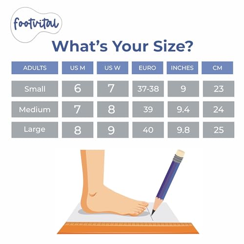 Image of Footvital Memory Foam Shoe Insoles for Men and Women | Soft Cushioned Inserts for Long Standing and Walking | Supports Heel and Arch | Shock Absorbing | Moisture Absorbing | Lightweight Washable Insoles for All Shoes | 2 Pairs | Blue | Size 9